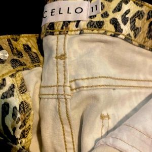 Brand new “Cello” print skinny Jeans size 11 . Brand new with original tag.